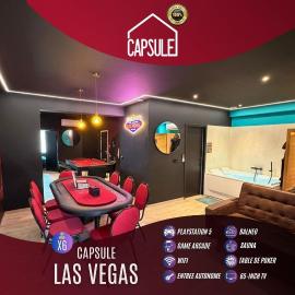 Capsule Las Vegas - Poker - Balneo - Sauna, hotel em Limelette