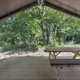Luxury Safari Tent on the New River