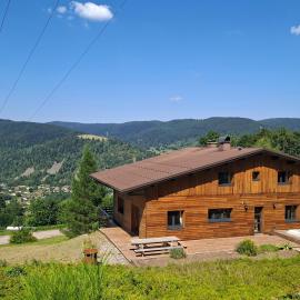 Chalet Le Belvédère, vue exceptionnelle dans les Hautes Vosges, hotel en Ventron