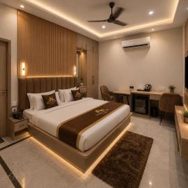 Atlantiis Suites Inn By Signature Stays Near Vishwanath Temple Rathyatra: Kakarmatha şehrinde bir otel