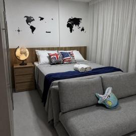 LAR do Viajante JARDIM CAMBURI! Impecável, Próximo Aeroporto e Praia