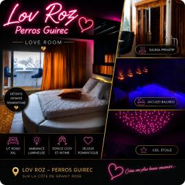 love room, sauna et balnéo, hotel in Perros-Guirec