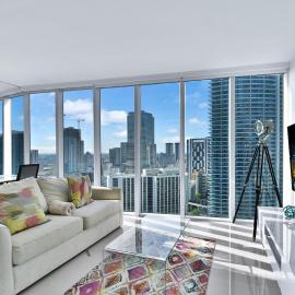 Amazing 2 Bedroom at Icon in the Heart of Brickell、マイアミのホテル
