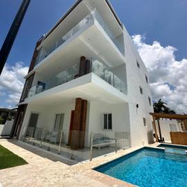 Veragua, modern apartment in a private area with pool, 10 mins from Cabarete, hotel in Cabarete