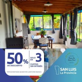 Casa de campo boutique a 18 minutos de Merlo, viešbutis mieste Kortaderasas