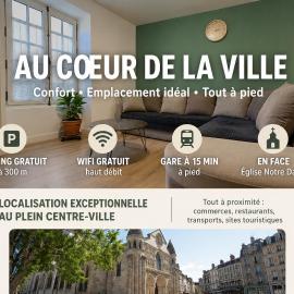 Maison en face du Marche Notre-Dame