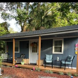 ऑरलैंडो में, होटल Tiny home barn style in backyard with Animals