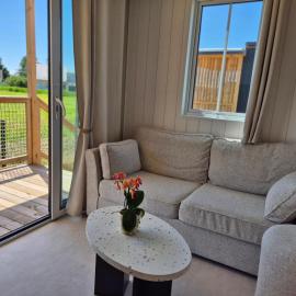 4-Guest Coastal Chalet with Pool