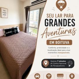 Apartamento inteiro em bairro nobre com conforto e ar-condicionado