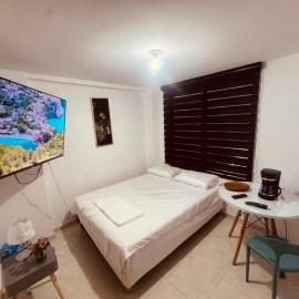 Habitación Queen Confort con Smart TV, cafetera y Wifi, Galán Deluxe, hotel in Armenia