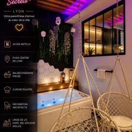 SWEET LEONE II -appartement avec spa privé-Lyon Place Terreaux