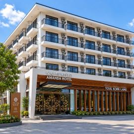 Phnom Penh में, होटल Amanda Hotel 堆谷里酒店