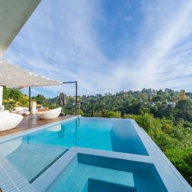 Ultra Luxury Hillside Villa with Infinity Pool Views, hôtel à Los Angeles