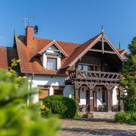 Jasinogród dom nad jeziorem Tałty, hotel a Stare Sady