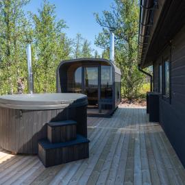 Sauna | Hot tub | WiFi | EV charger | Pets OK, hotel in Lofsdalen
