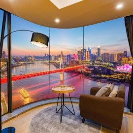 Viesnīca Nuanyu Drones show river view suite - Hongyadong Branch Čuncjinā