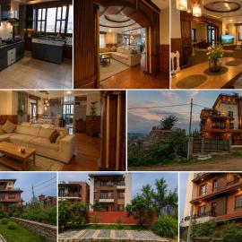 Panoramic Hilltop Villa in Bhaktapur, hotel in Thimi