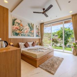 ELIVAAS Signature SK Villa 4-BHK Retreat with Private Pool, Sit-Out Views, Near Korigad Fort