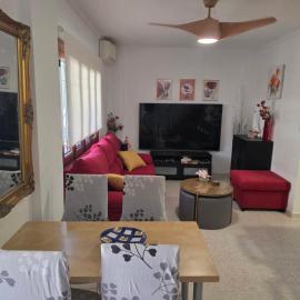 Casa Flamingo - Corner house near beach & boulevard with sea & salt lake view