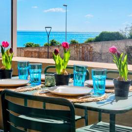 LE MARTY 7 Vue Mer Centre Terrasse Garage Piscine Climatisation
