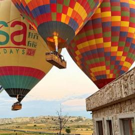 괴레메에 위치한 호텔 Süleyman Cappadocia - Hot Air Balloon View