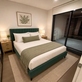 Luxurious Stylish Courtyard View near Olympic Park