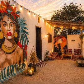Cozy Dahab Studio with Private Courtyard, hotel in Dahab