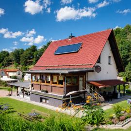 Ferienwohnung Bamberger mit Wintergarten Schmalkalden, hotel Schmalkaldenben