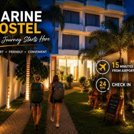 Marine Hostel at Negombo Beach