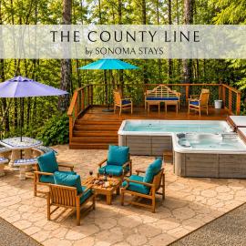 The County Line Hot Tub Swim Spa Retreat, hotel in Glen Ellen