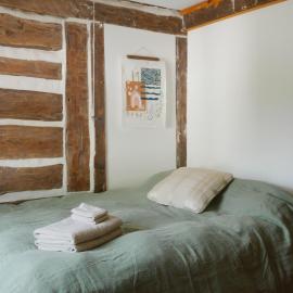 Le Triangle de l'Île Chambre le Nid 2 lits, hotel en Saint-Laurent-de-l'ile d'Orleans