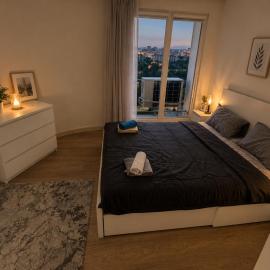 Modern Skyline Apartment 13th Floor in Skopje
