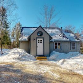 Cozy woodsy Cabin w/ a Deck, Firepit, Gas Grill, Free WiFi, & Full Kitchen, hotel in Greenville