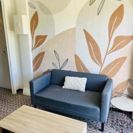 Beau T1 avec jardin et stationnement gratuit, hotel a Lanester