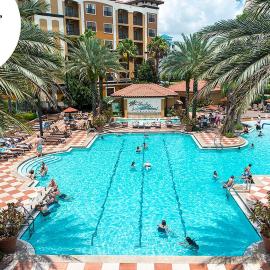 Floridays Orlando Two & Three Bed Rooms Condo Resort, хотел в Орландо