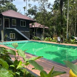 Hidden Bliss Group Retreat Pool Villa, Hotel in Meenangadi