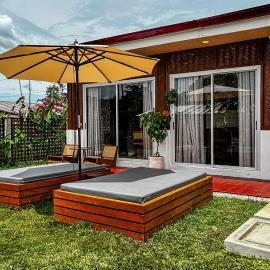 Mango & Olives Cozy Garden Home 5 Min to Lio Beach