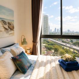 40sqm Corner 1BR, 3 Mins BTS, 20 Mins Iconsiam