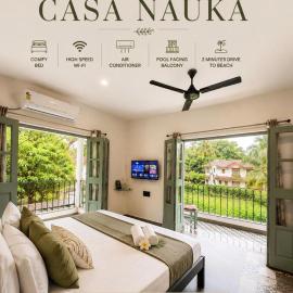 1 bed peaceful studio Apartment near Colva beach