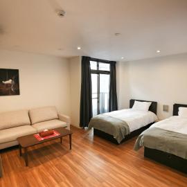 DJX2F Spacious 68 sqm Family Home near Asakusa 1 Double Bed 2 Small Double Beds 1 Sofa Bed Double Washbasin Sleeps 6