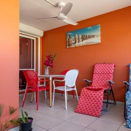 T2 XXL- Tout confort, Entièrement Climatisé, Grand balcon privatif - Plages & Centre ville, à pied