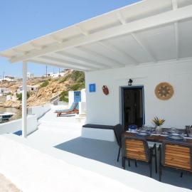 Onar Sifnos by the sea，克若尼索斯的飯店
