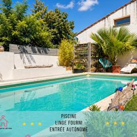 " Jardin Suspendu " Piscine - Clim - Wifi