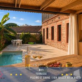 " L'Atelier Signature " Piscine - Terrasse - Wifi
