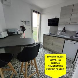 Gîte studio 2 pers Le Bleuet entre Loire et Sologne