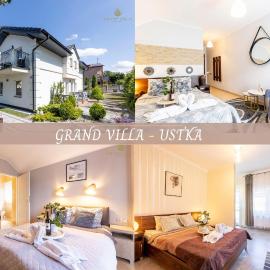 Ustka में, होटल GRAND VILLA USTKA- POKOJE z BALKONAMI I TARASAMI, PARKING W CENIE !