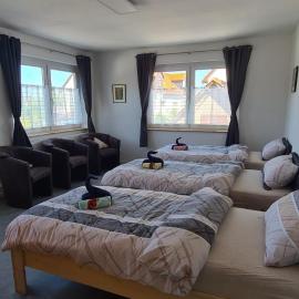 Monteurwohnung Wohnfabrik drei Zimmer max 7 Personen