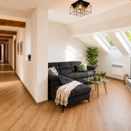 The Mountain Sky Apartment - prostorný loft 212 m2 s lesem za okny vhodný pro rodiny s dětmi, terasa, dětský koutek, parkování zdarma, hotel in Jeseník