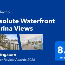 Absolute Waterfront Marina Views