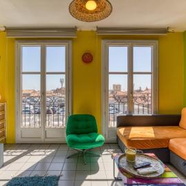 Le Duplex des Halles-Balcon & Clim